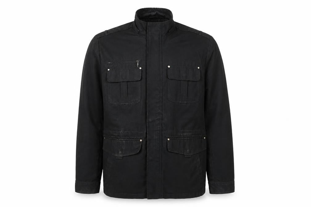 Mens UK Size L Kenneth Cole Reaction Black Pea Coat