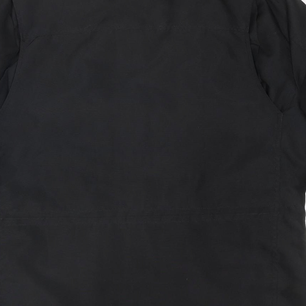 Mens UK Size L Kenneth Cole Reaction Black Pea Coat