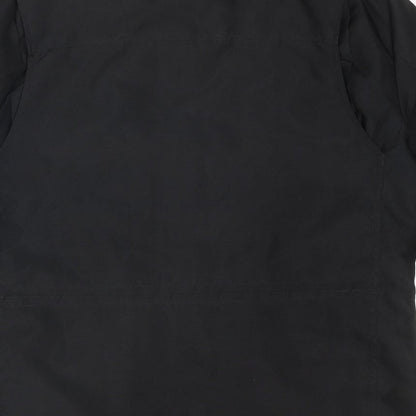 Mens UK Size L Kenneth Cole Reaction Black Pea Coat
