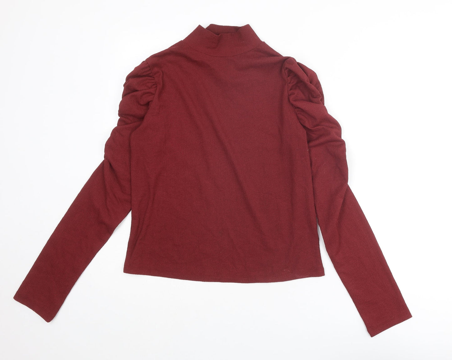 Womens UK Size M Select Red Basic T-Shirt