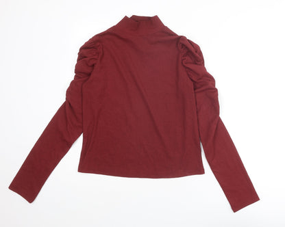 Womens UK Size M Select Red Basic T-Shirt