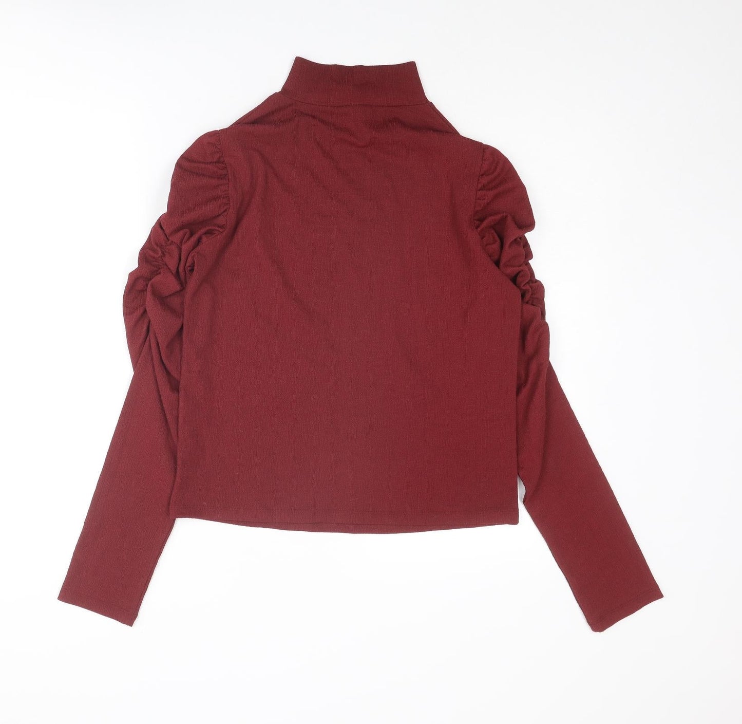 Womens UK Size M Select Red Basic T-Shirt