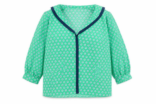 Womens UK Size 14 Country Casuals Green Basic Button-Up