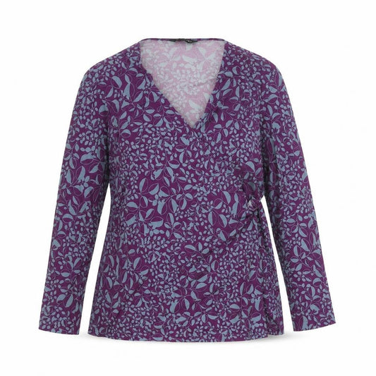 Womens UK Size 16 Wardrobe Purple Basic Blouse