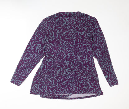 Womens UK Size 16 Wardrobe Purple Basic Blouse