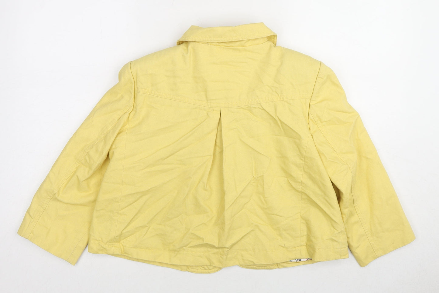 Womens UK Size 12 New Look Yellow Jacket