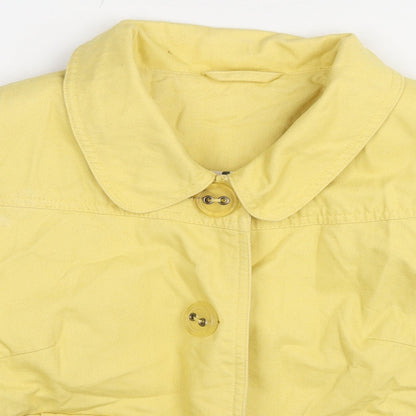 Womens UK Size 12 New Look Yellow Jacket