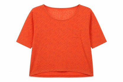 Womens UK Size 12 Marks and Spencer Red Basic T-Shirt