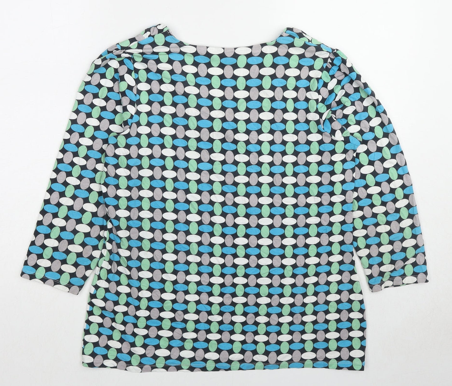 Womens UK Size 14 Marks and Spencer Blue Basic Blouse