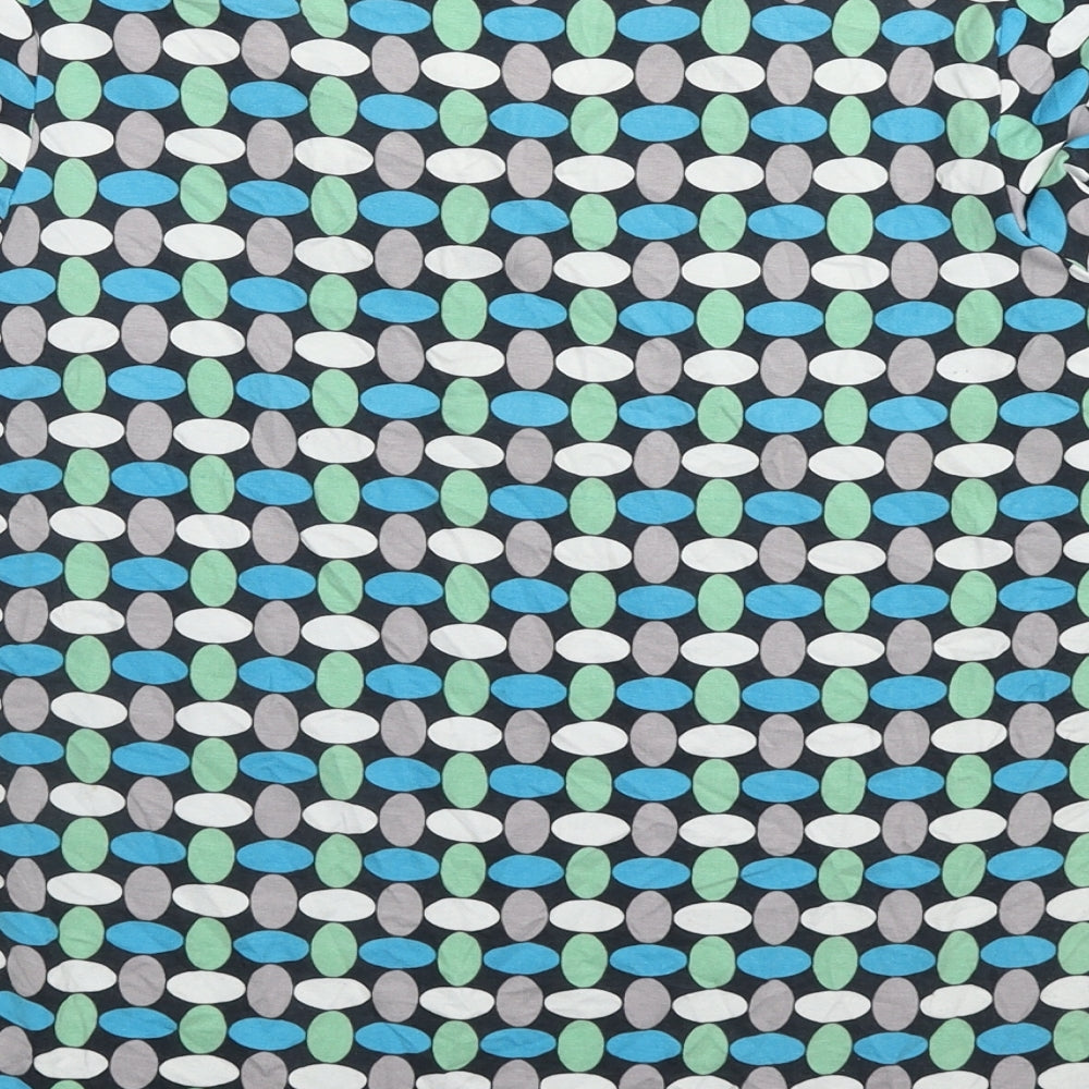 Womens UK Size 14 Marks and Spencer Blue Basic Blouse
