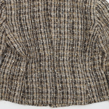 Womens UK Size 12 Zara Beige Jacket