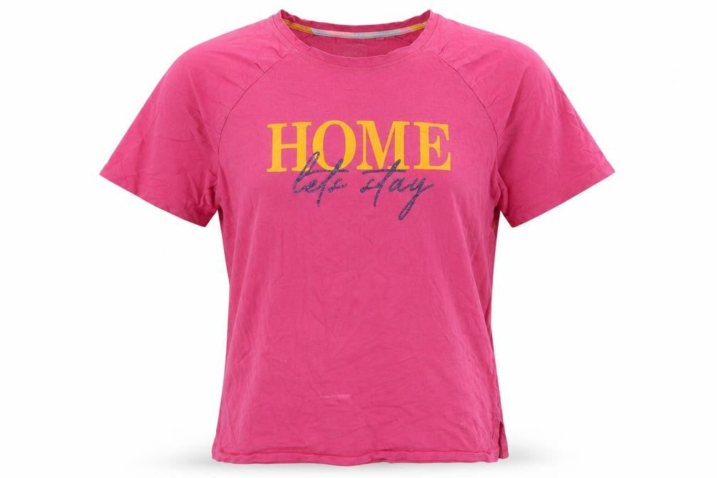 Womens UK Size S NEXT Pink Basic T-Shirt