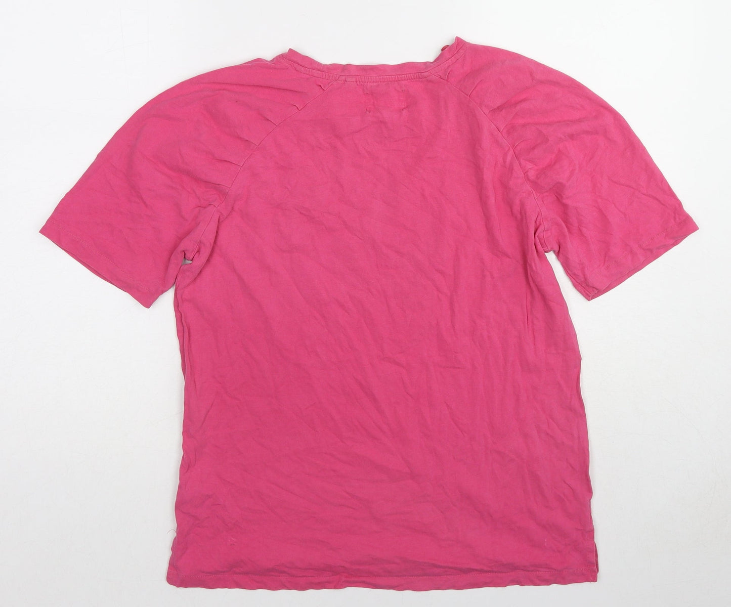 Womens UK Size S NEXT Pink Basic T-Shirt