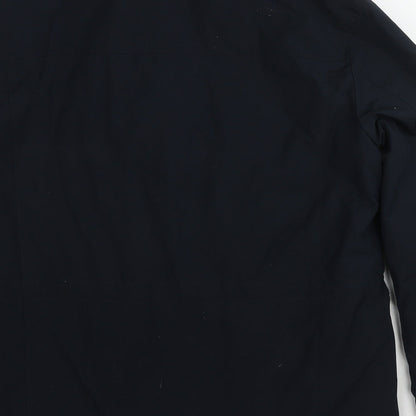 Mens UK Size M Marks and Spencer Blue Pea Coat