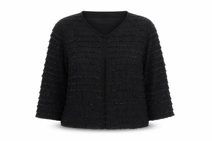 Womens UK Size L Klass Black Basic Blouse