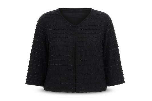 Womens UK Size L Klass Black Basic Blouse