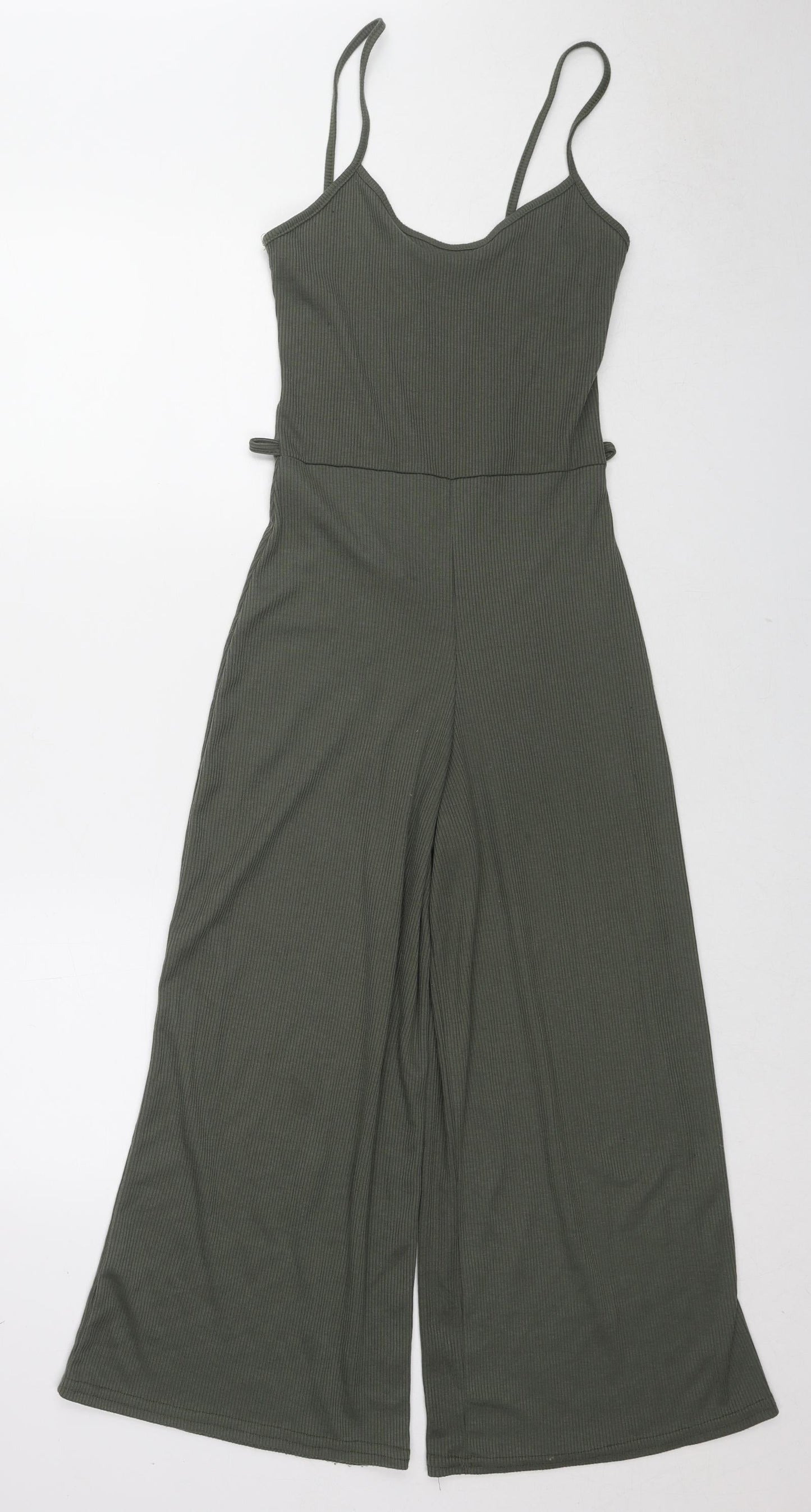 Missguided Womens Red Polyester Jumpsuit One-Piece Size 6 L22 in Pullover