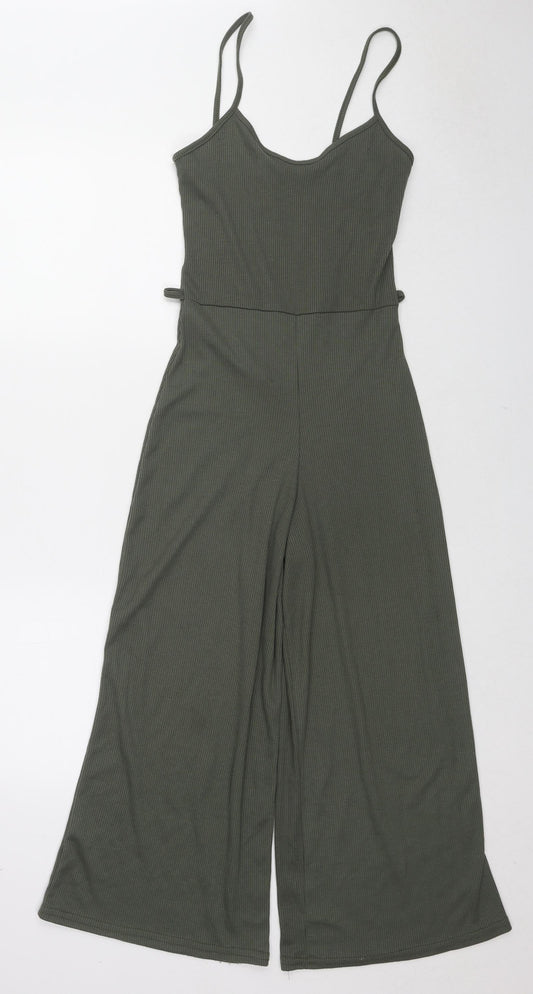 Missguided Womens Red Polyester Jumpsuit One-Piece Size 6 L22 in Pullover