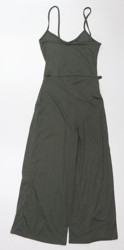 Missguided Womens Red Polyester Jumpsuit One-Piece Size 6 L22 in Pullover