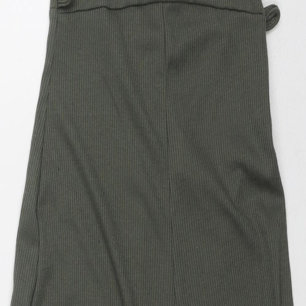 Missguided Womens Red Polyester Jumpsuit One-Piece Size 6 L22 in Pullover