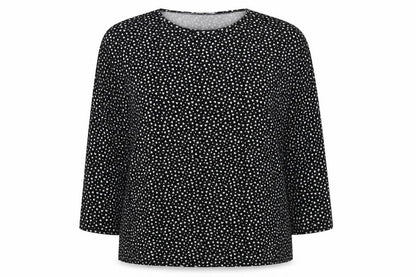 Womens UK Size M New Look Black Basic Blouse
