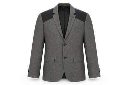Mens UK Size 42 Topman Regular Grey Suit Jacket