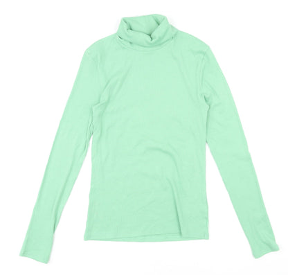 Womens UK Size 8 Marks and Spencer Green Pullover Jumper