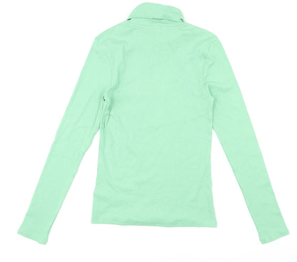 Womens UK Size 8 Marks and Spencer Green Pullover Jumper