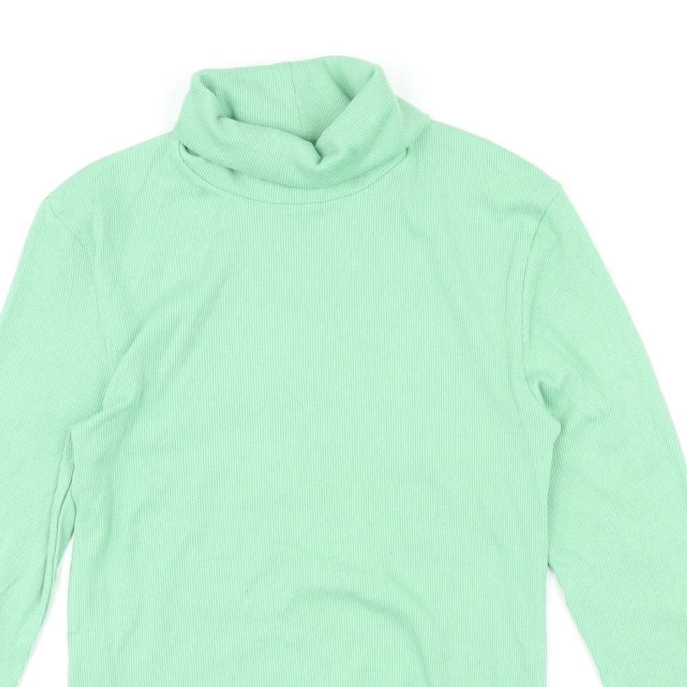 Womens UK Size 8 Marks and Spencer Green Pullover Jumper