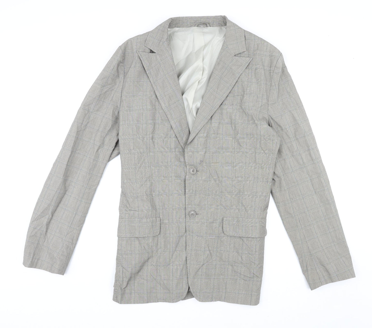 Mens UK Size 40 French Connection Regular Grey Suit Jacket