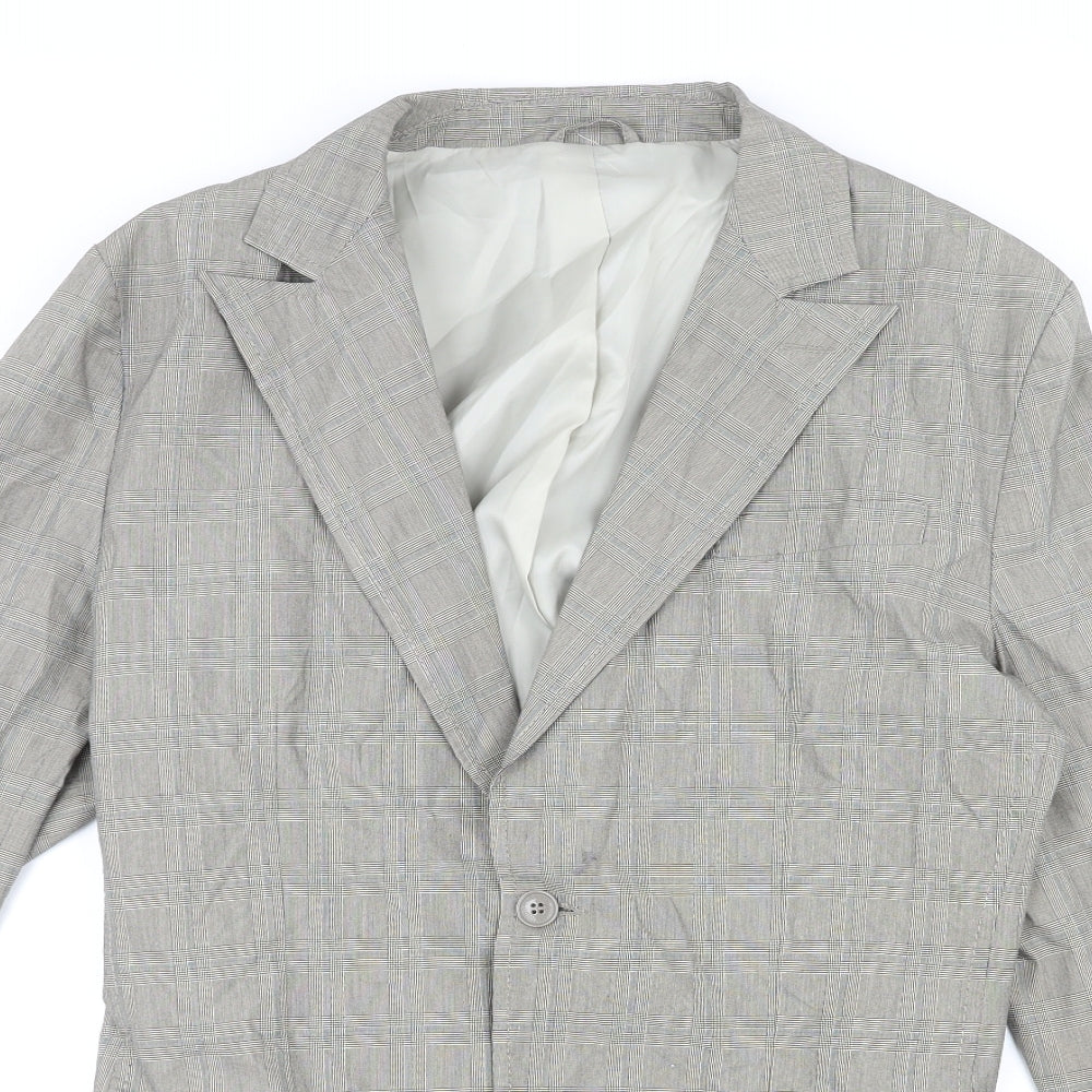 Mens UK Size 40 French Connection Regular Grey Suit Jacket