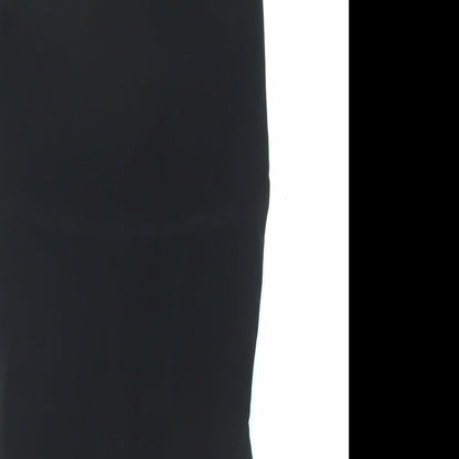 Miss Selfridge Womens Black Polyester Bodycon Size 6 Off the Shoulder Pullover