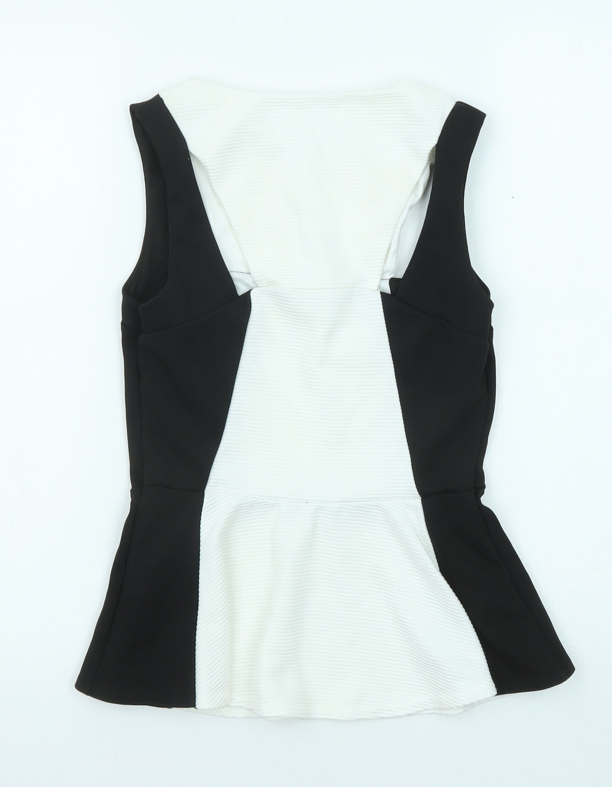 Womens UK Size 10 River Island Black Basic Blouse