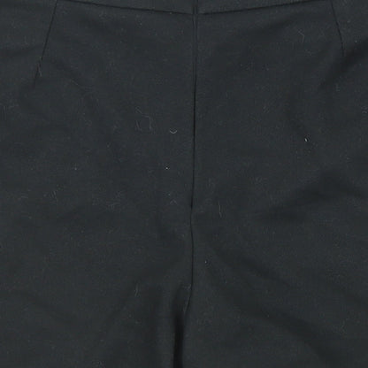 RUBY Womens Black Cotton Sailor Shorts Size 25 in L3 in Regular Button