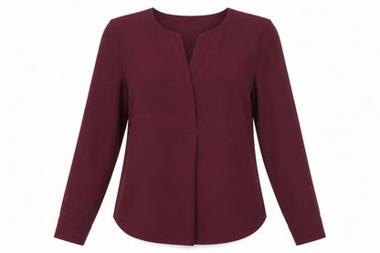 Womens UK Size 6 Marks and Spencer Purple Basic Blouse
