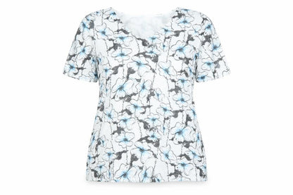 Womens UK Size 16 Saloos White Basic T-Shirt