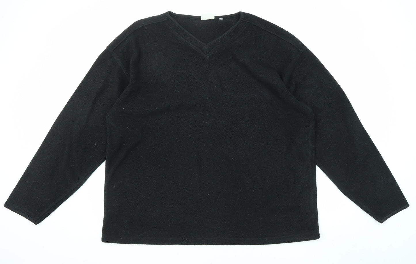 Mens UK Size 2XL C&A Black Pullover Sweatshirt