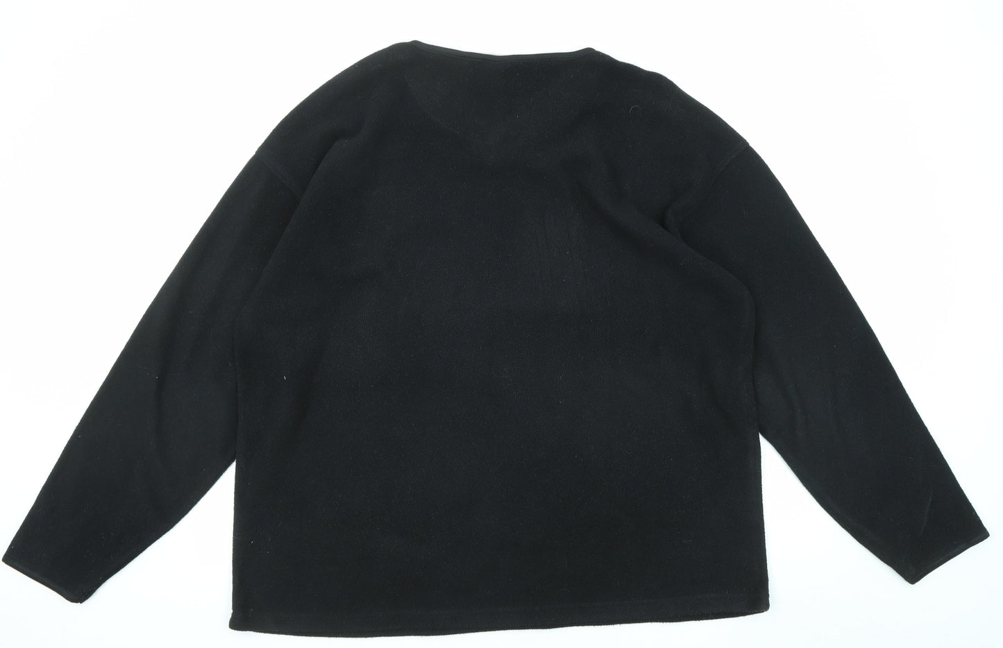 Mens UK Size 2XL C&A Black Pullover Sweatshirt