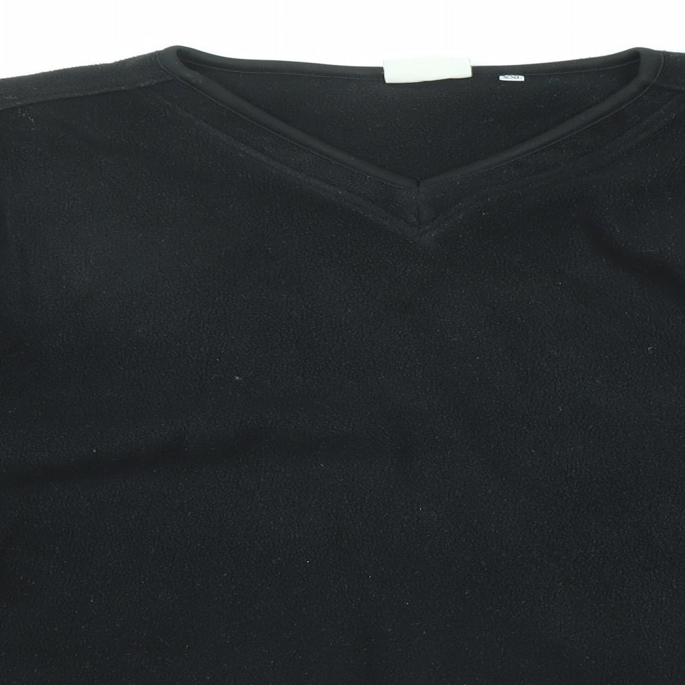 Mens UK Size 2XL C&A Black Pullover Sweatshirt