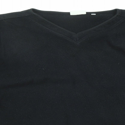 Mens UK Size 2XL C&A Black Pullover Sweatshirt