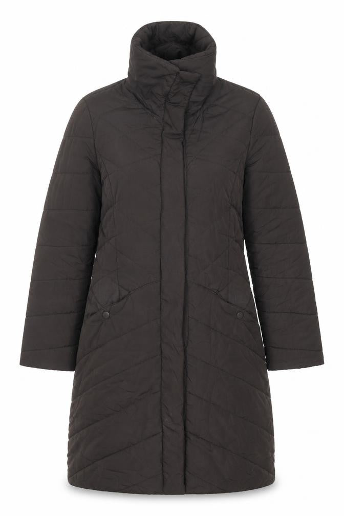 Womens UK Size 10 Principles Brown Quilted Coat
