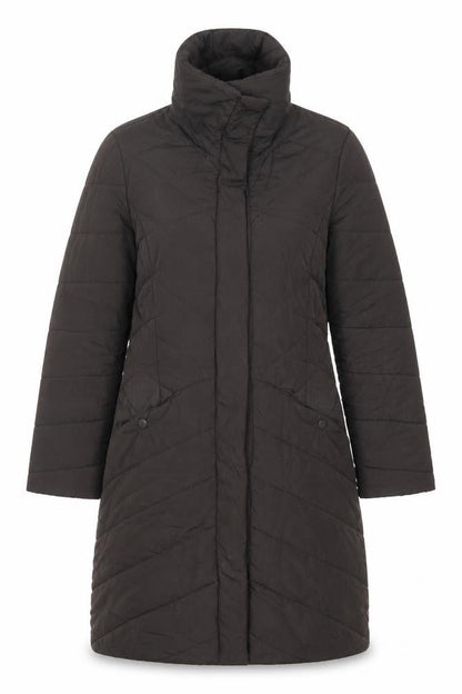 Womens UK Size 10 Principles Brown Quilted Coat