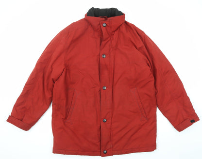 Mens UK Size M Weather Guard Red Jacket