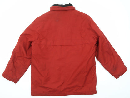 Mens UK Size M Weather Guard Red Jacket