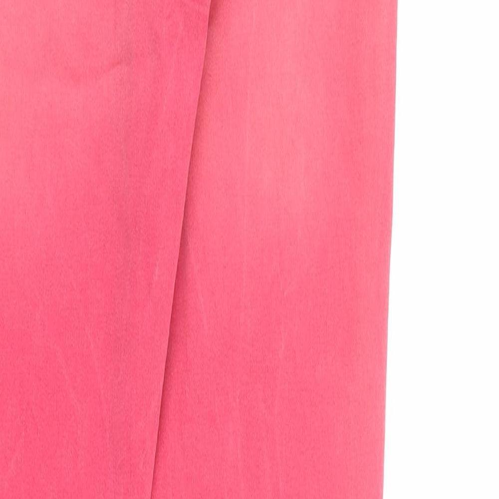 Divided by H&M Womens Pink Cotton Skinny Jeans Size 10 L32 in Regular Zip