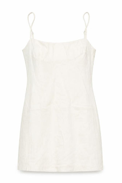 Zara Womens Ivory Polyester Mini Size M Round Neck Zip