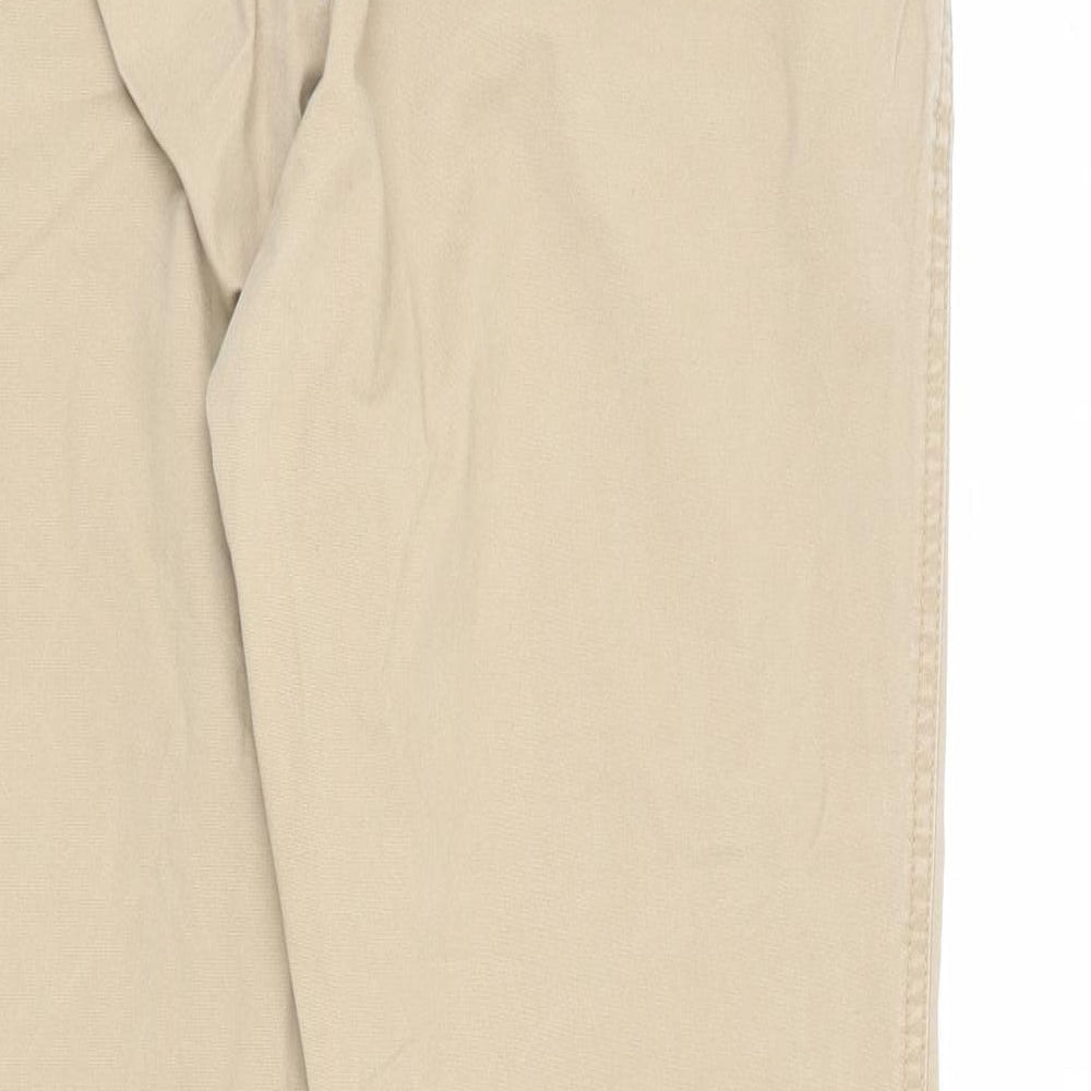 Womens UK Size 8 Gap Regular Fit  Beige Trousers