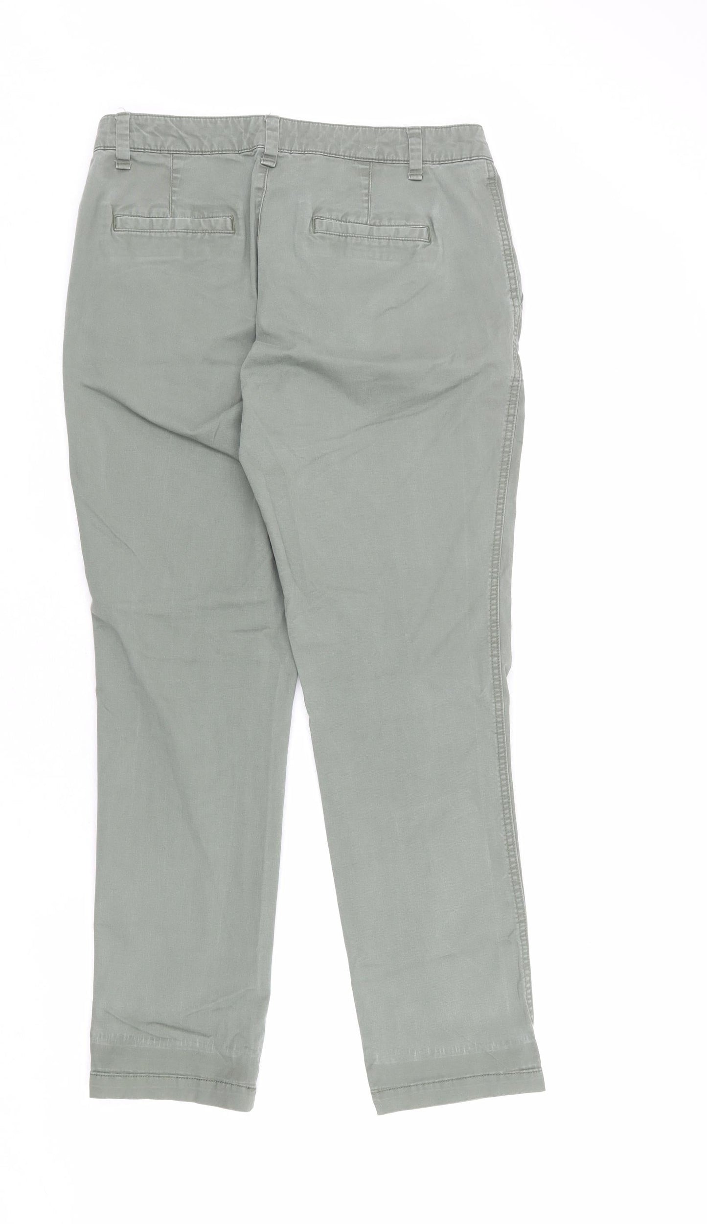 Womens UK Size 6 Gap Regular Fit  Green Trousers