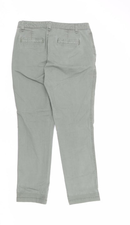 Womens UK Size 6 Gap Regular Fit  Green Trousers