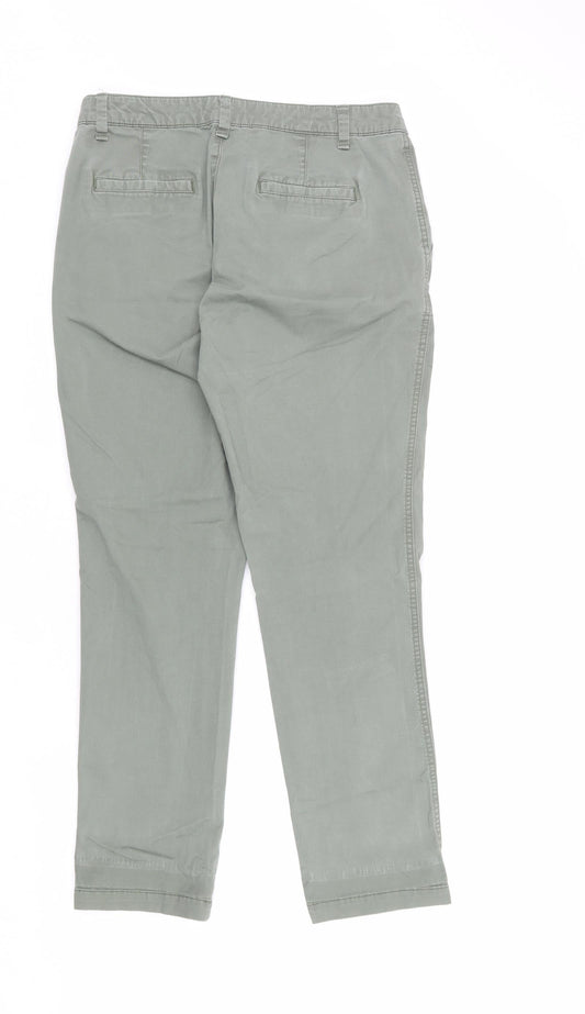 Womens UK Size 6 Gap Regular Fit  Green Trousers